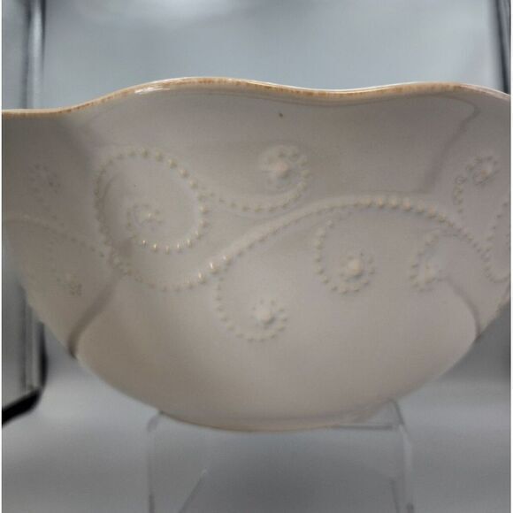 Lenox French Perle 10" Round Serving‎ Bowl - Picture 1 of 4